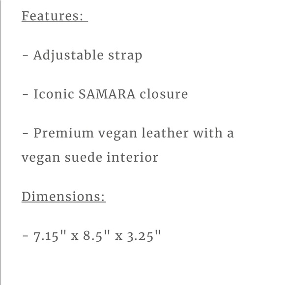 NWT Samara Crossbody Bag retail $125 - Picture 11 of 12